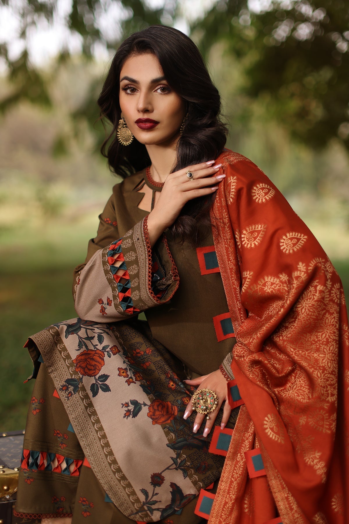 Charizma | Signature C Print |  SPW4-03 by Charizma - Designer Dress - Type: Ladies Clothes - Available at Libayah - 100% Original