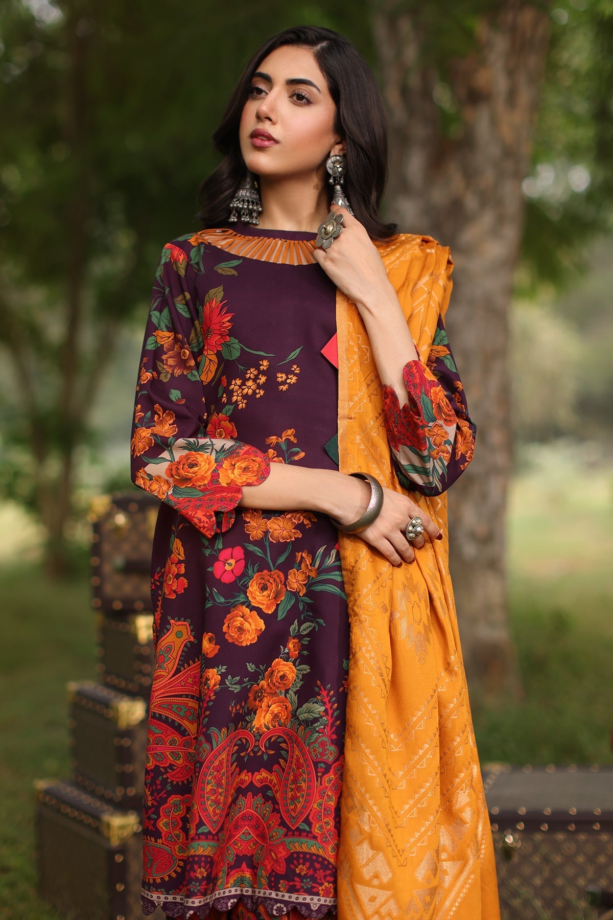 Charizma | Signature C Print |  SPW4-01 by Charizma - Designer Dress - Type: Ladies Clothes - Available at Libayah - 100% Original
