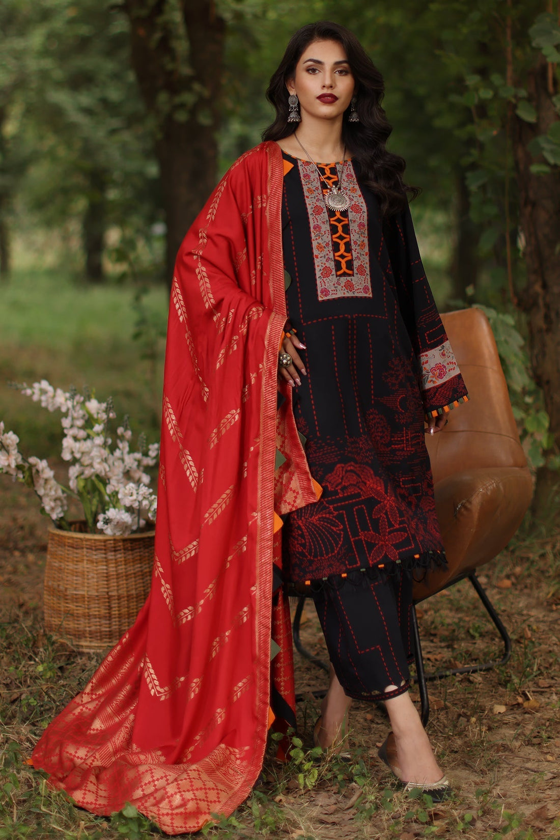 Charizma | Signature C Print | SPW4-05 by Charzima - Designer Dress - Type: Ladies Clothes - Available at Libayah - 100% Original