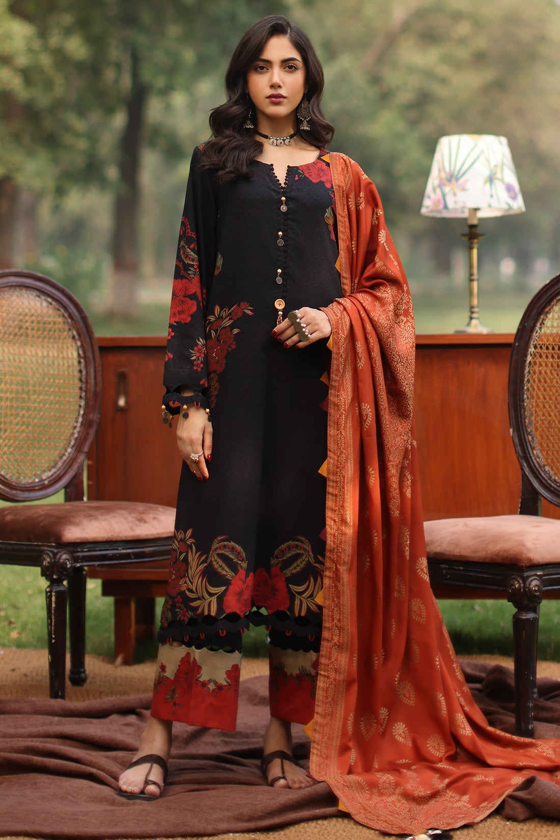 Charizma | Signature C Print |  SPW4-08 by Charizma - Designer Dress - Type: Ladies Clothes - Available at Libayah - 100% Original