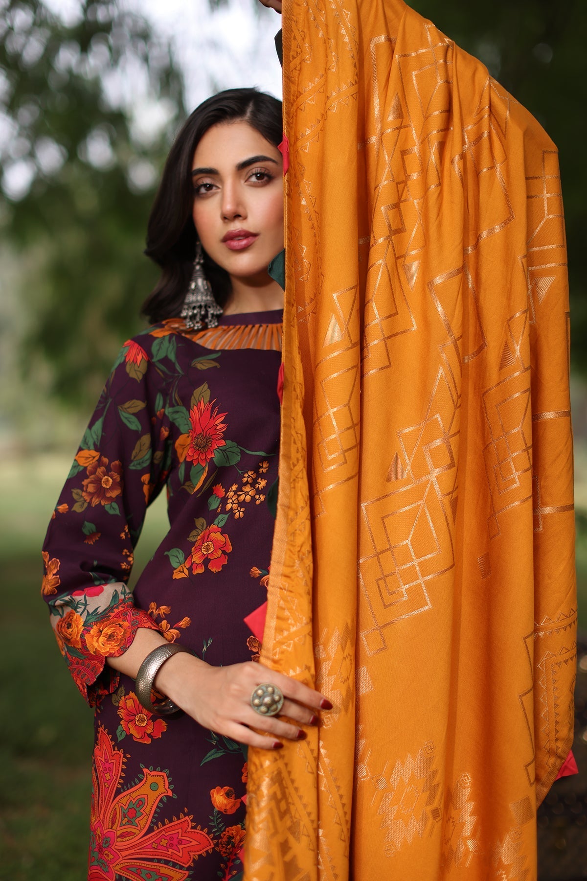 Charizma | Signature C Print |  SPW4-01 by Charizma - Designer Dress - Type: Ladies Clothes - Available at Libayah - 100% Original