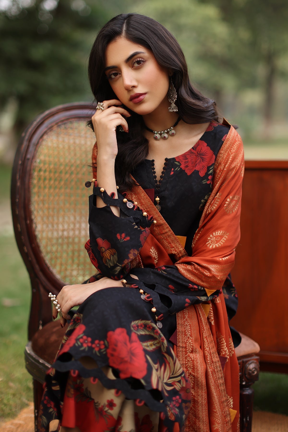 Charizma | Signature C Print |  SPW4-08 by Charizma - Designer Dress - Type: Ladies Clothes - Available at Libayah - 100% Original