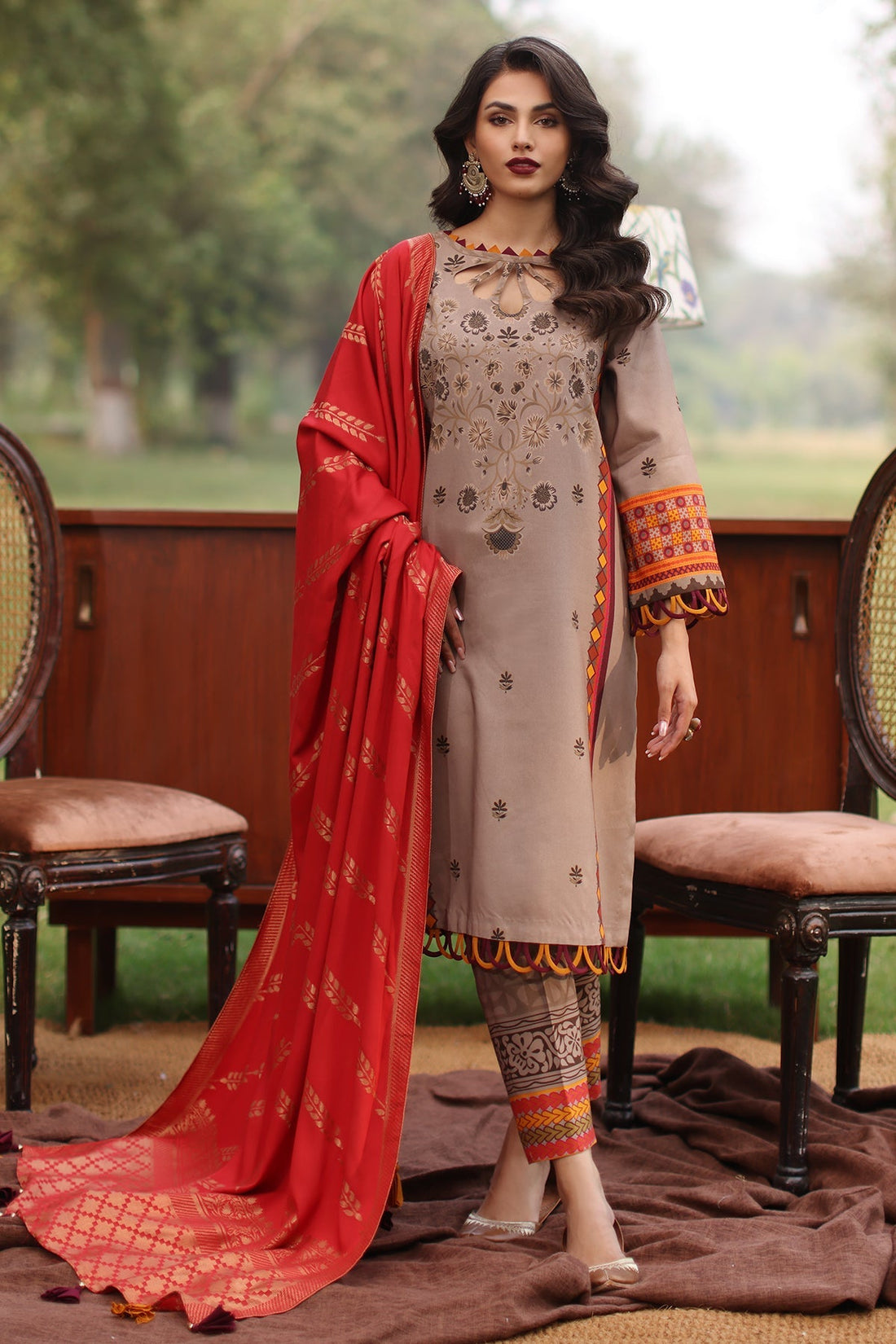 Charizma | Signature C Print |  SPW4-07 by Charizma - Designer Dress - Type: Ladies Clothes - Available at Libayah - 100% Original