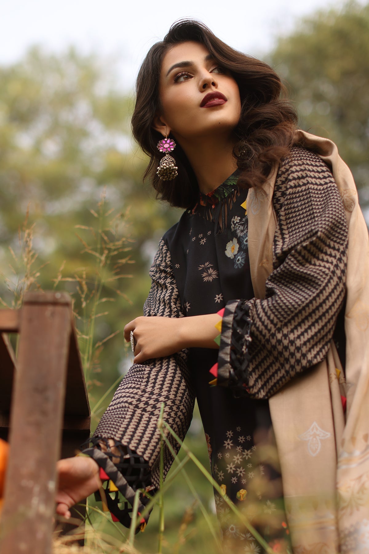 Charizma | Signature C Print |  SPW4-10 by Charzima - Designer Dress - Type: Ladies Clothes - Available at Libayah - 100% Original
