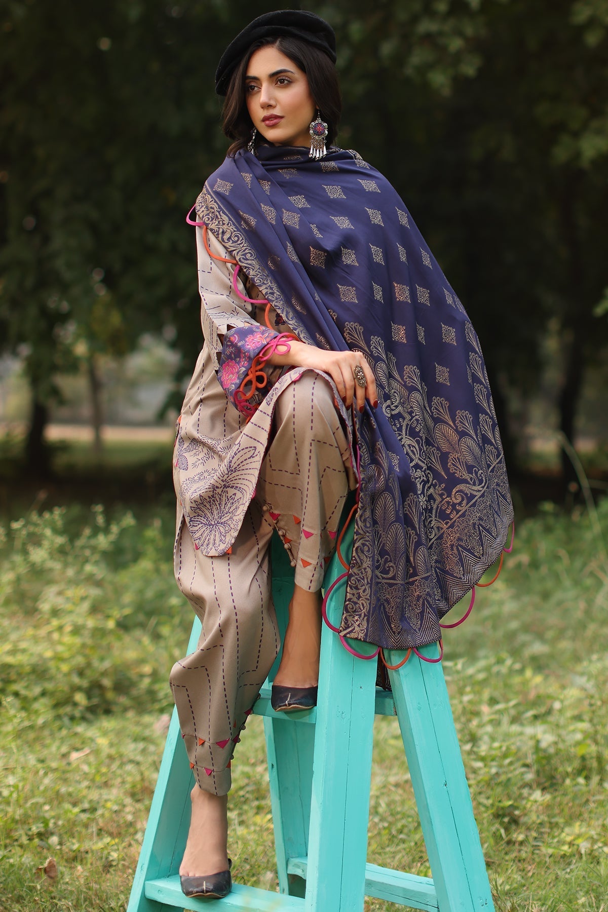 Charizma | Signature C Print |  SPW4-06 by Charizma - Designer Dress - Type: Ladies Clothes - Available at Libayah - 100% Original