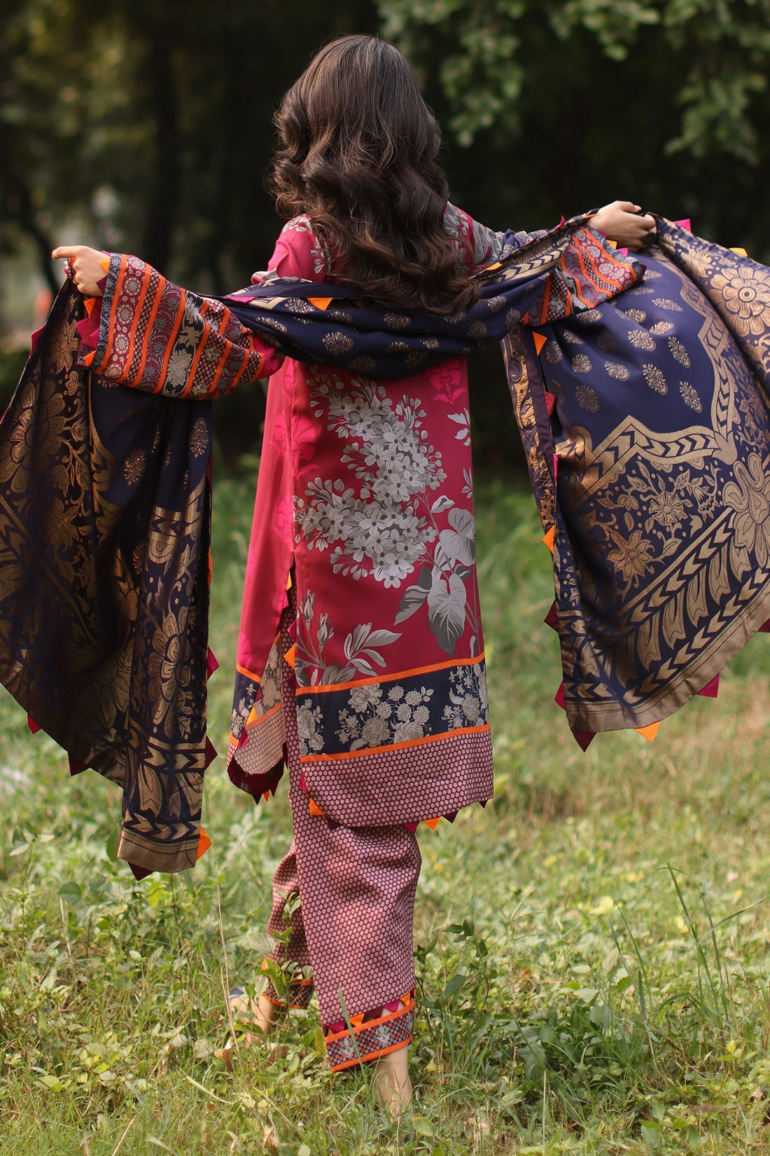 Charizma | Signature C Print |  SPW4-02 by Charzima - Designer Dress - Type: Ladies Clothes - Available at Libayah - 100% Original
