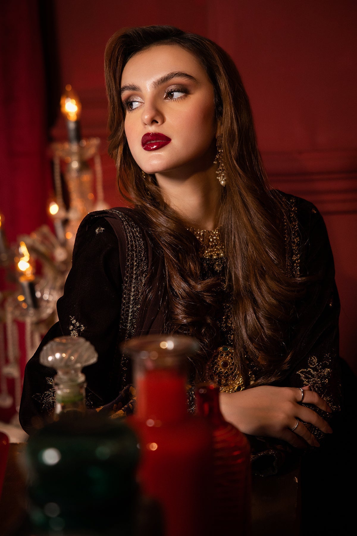 Charizma | Signora Velvet | Velvet CVT4-05 by Charizma - Designer Dress - Type: Ladies Clothes - Available at Libayah - 100% Original