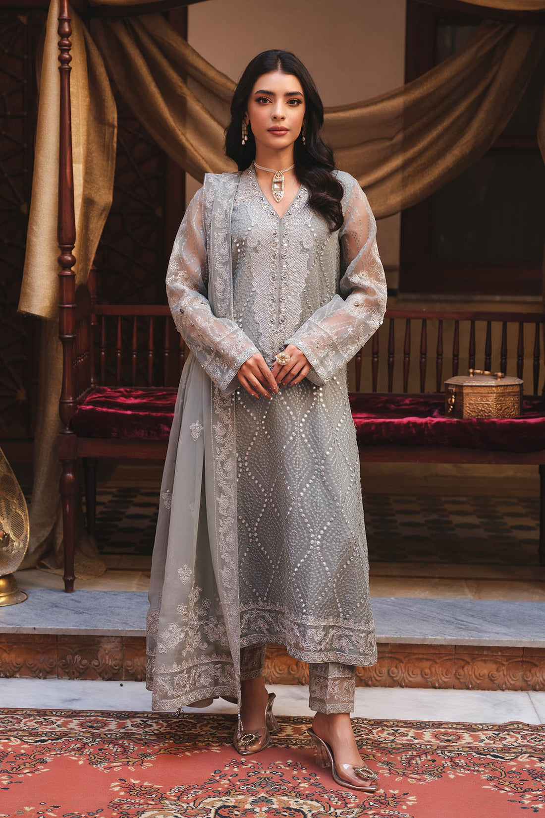 Chinyere | Festive Formals |   Shining Steel U by Chinyere - Designer Dress - Type: Ladies Clothes - Available at Libayah - 100% Original