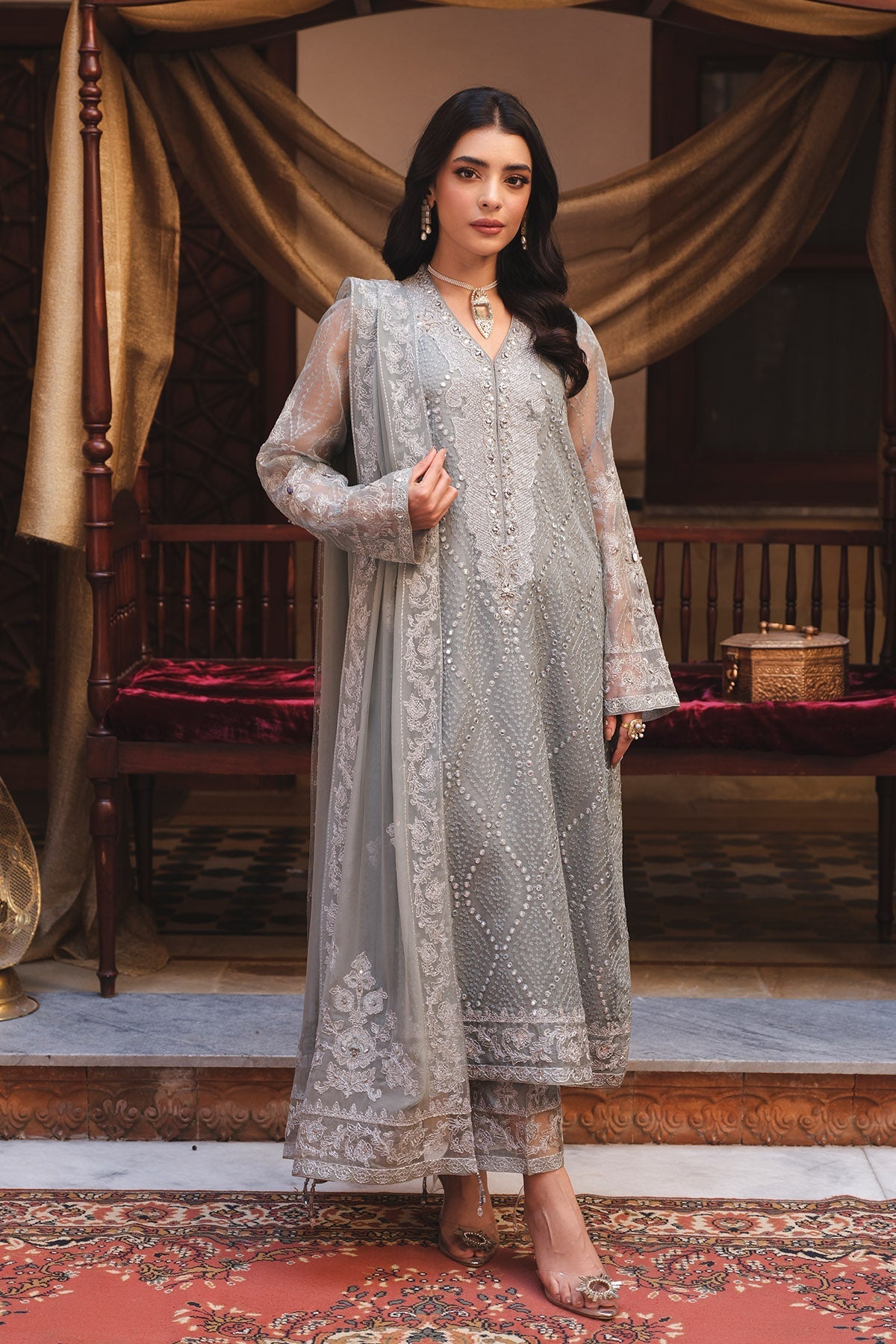Chinyere | Festive Formals |   Shining Steel U by Chinyere - Designer Dress - Type: Ladies Clothes - Available at Libayah - 100% Original