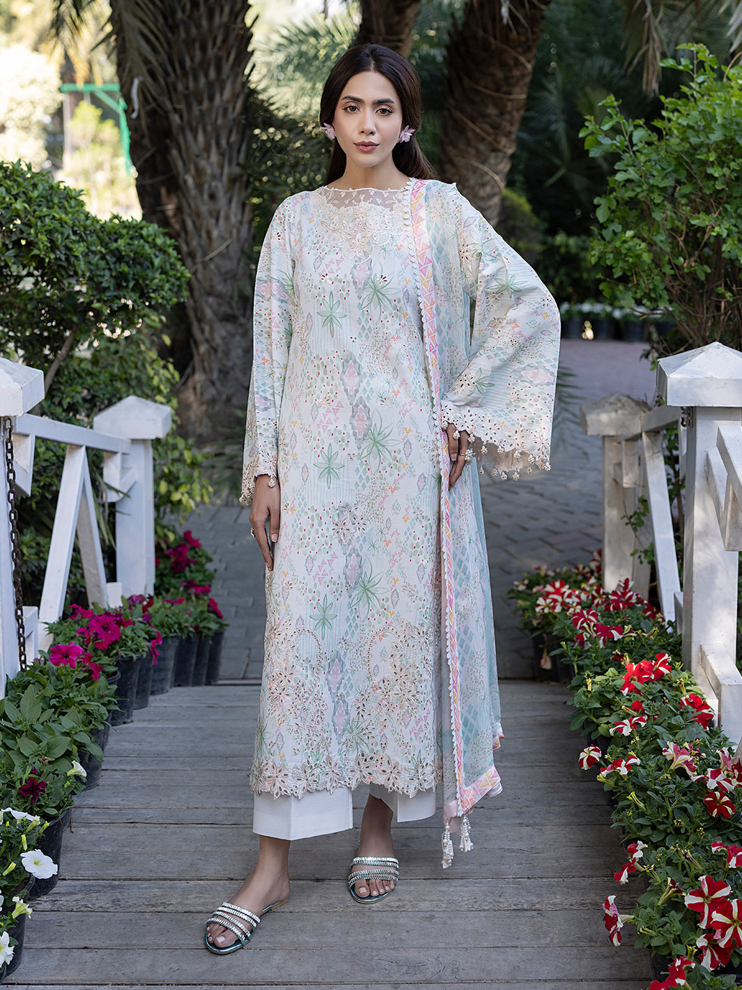 Izel | Oh Spring Lawn 25 | CLEO by Izel - Designer Dress - Type: Ladies Clothes - Available at Libayah - 100% Original