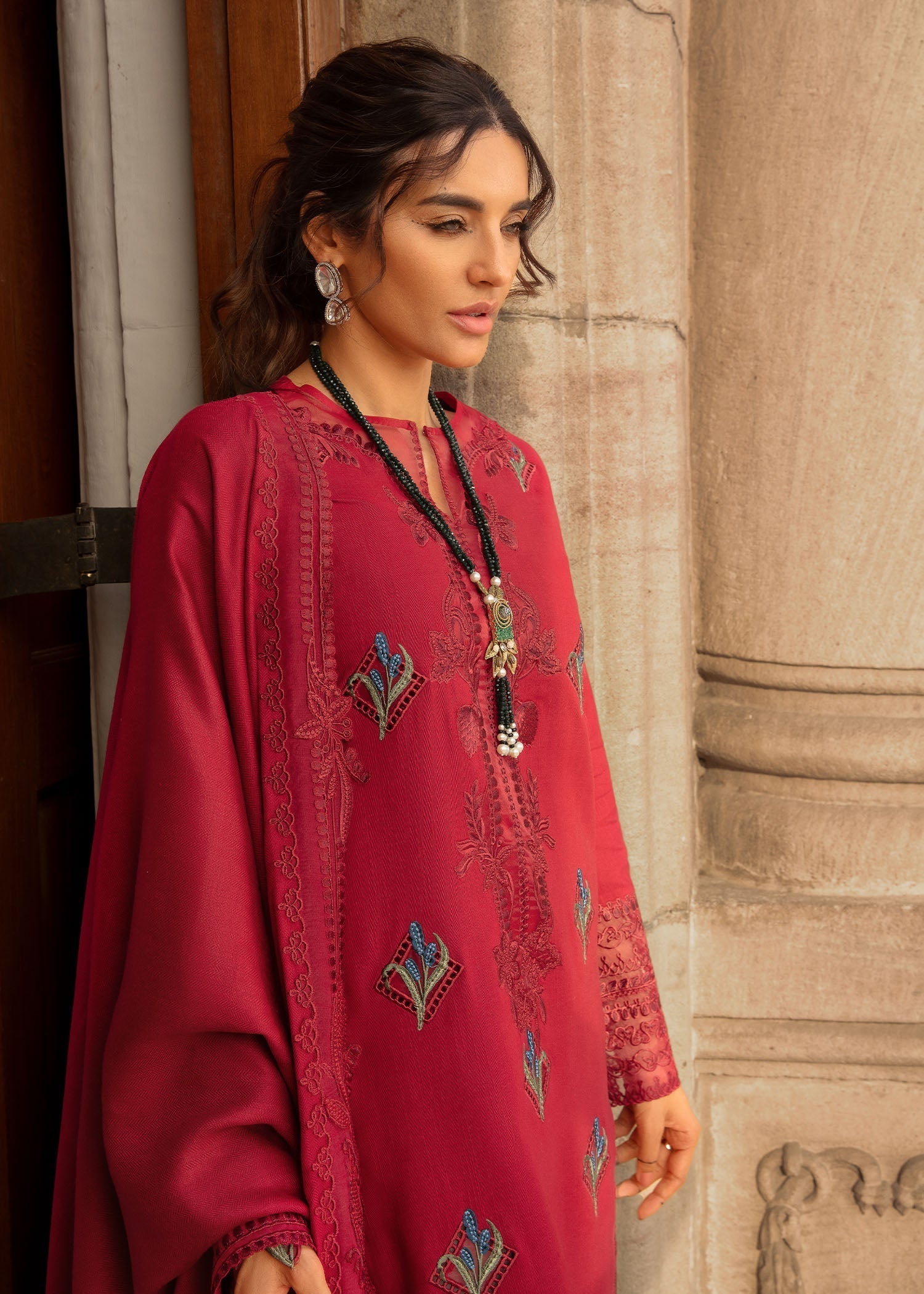 Crimson | Aaleen Winter 24 | Jurao ka Kaam by Crimson - Designer Dress - Type: Ladies Clothes - Available at Libayah - 100% Original