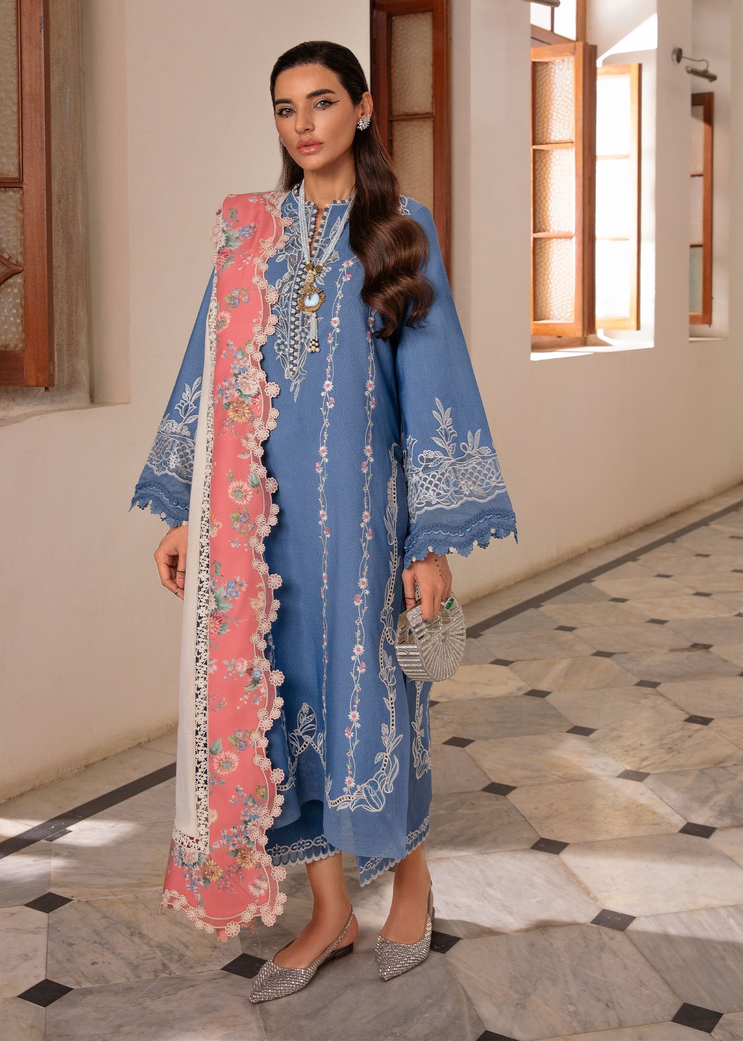 Crimson | Aaleen Winter 24 | Modern Memsaab by Crimson - Designer Dress - Type: Ladies Clothes - Available at Libayah - 100% Original