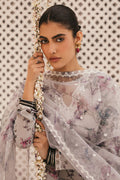 Cross Stitch | Eid Collection | PERIWINKLE PEARL by Cross Stitch - Designer Dress - Type: Ladies Clothes - Available at Libayah - 100% Original