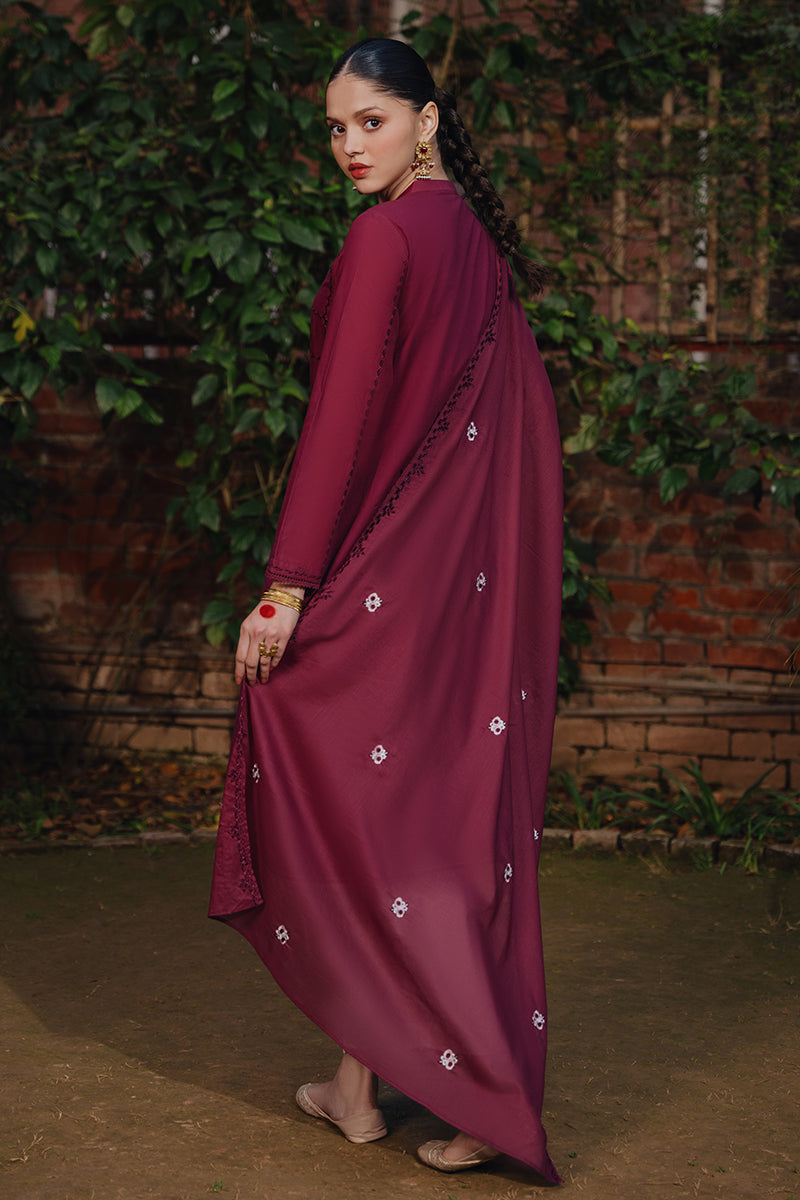 Cross Stitch | Eid Collection | RED WOOD by Cross Stitch - Designer Dress - Type: Ladies Clothes - Available at Libayah - 100% Original