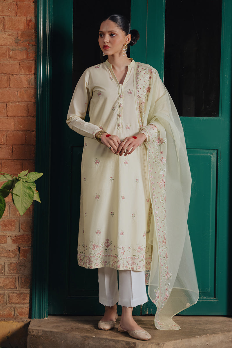 Cross Stitch | Eid Collection | FLORA HEAVEN by Cross Stitch - Designer Dress - Type: Ladies Clothes - Available at Libayah - 100% Original