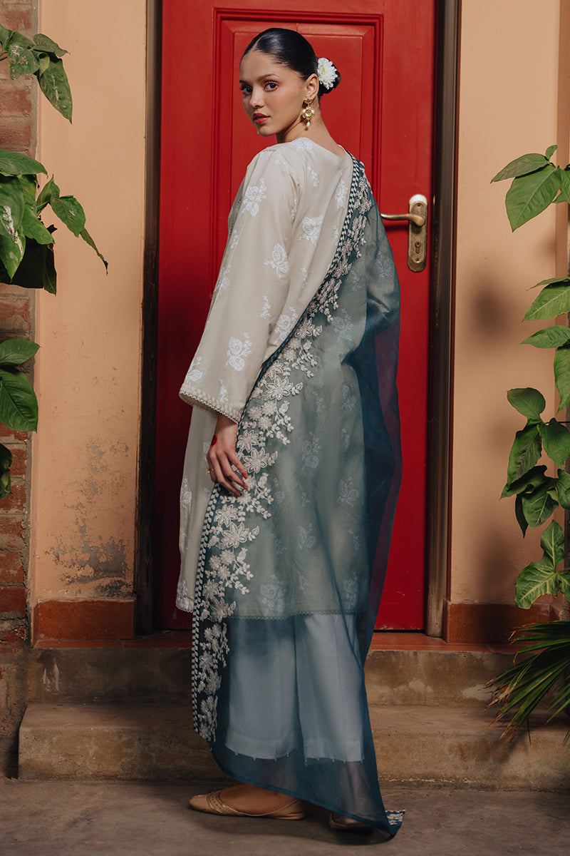 Cross Stitch | Eid Collection | DESERT SAGE by Cross Stitch - Designer Dress - Type: Ladies Clothes - Available at Libayah - 100% Original