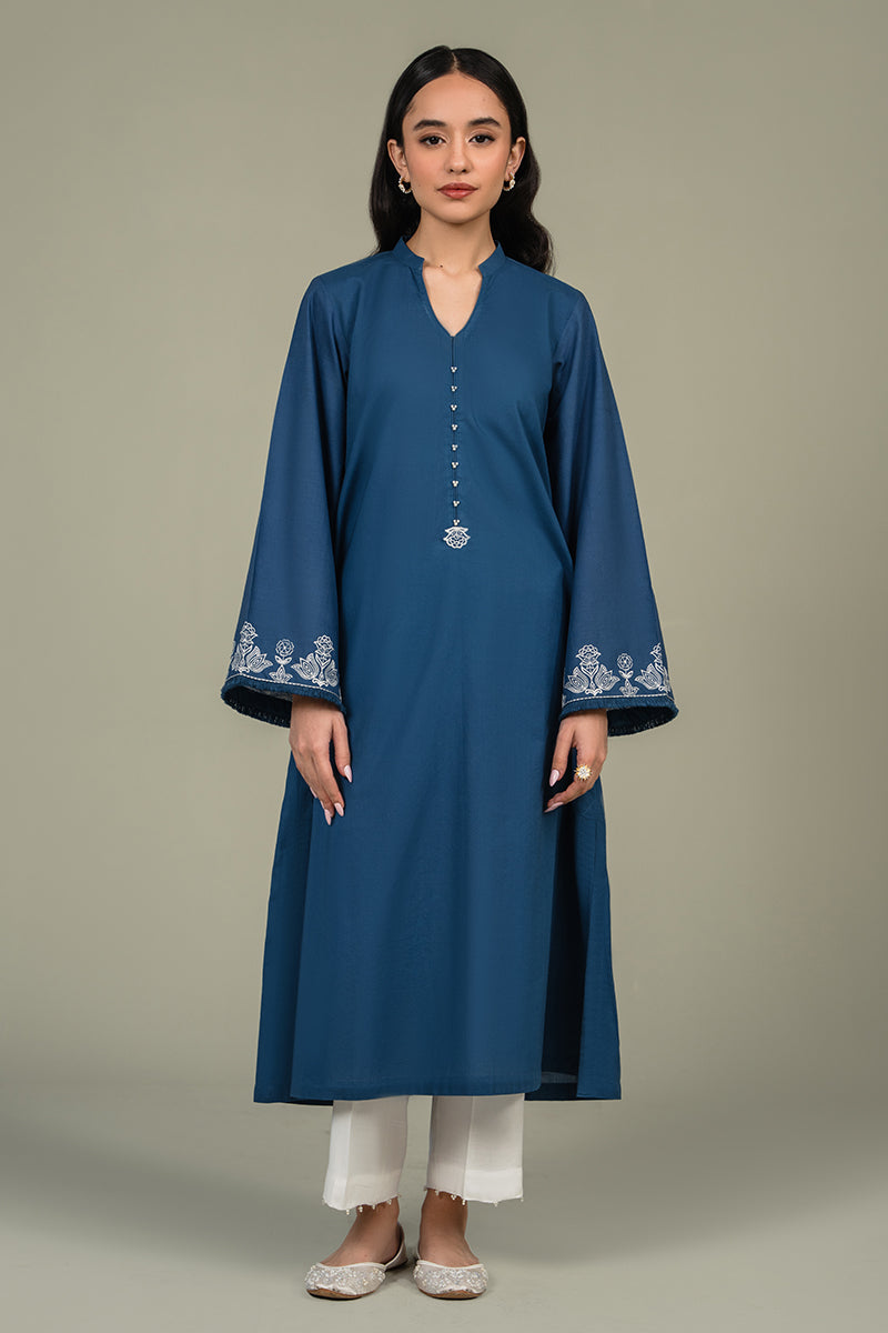Cross Stitch | Eid Collection | PEARL BLUE by Cross Stitch - Designer Dress - Type: Ladies Clothes - Available at Libayah - 100% Original