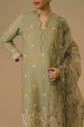 Cross Stitch | Eid Collection | OLIVE VISTA by Cross Stitch - Designer Dress - Type: Ladies Clothes - Available at Libayah - 100% Original