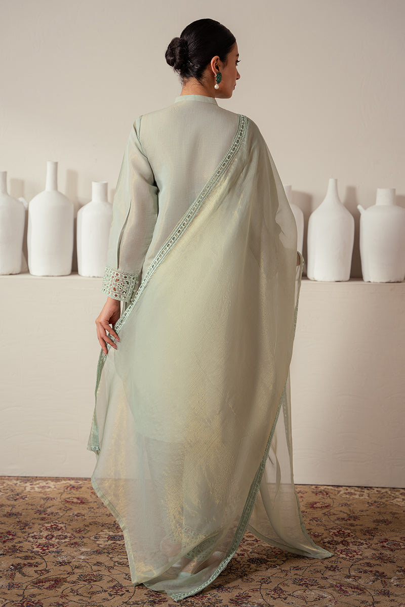 Cross Stitch | Eid Collection | GREEN MIST by Cross Stitch - Designer Dress - Type: Ladies Clothes - Available at Libayah - 100% Original
