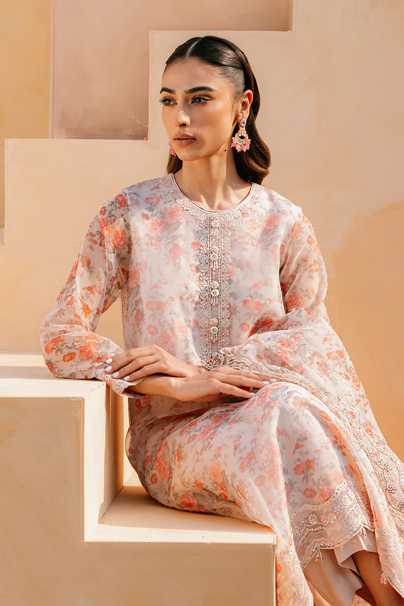 Cross Stitch | Eid Collection | IVORY WHISPER by Cross Stitch - Designer Dress - Type: Ladies Clothes - Available at Libayah - 100% Original