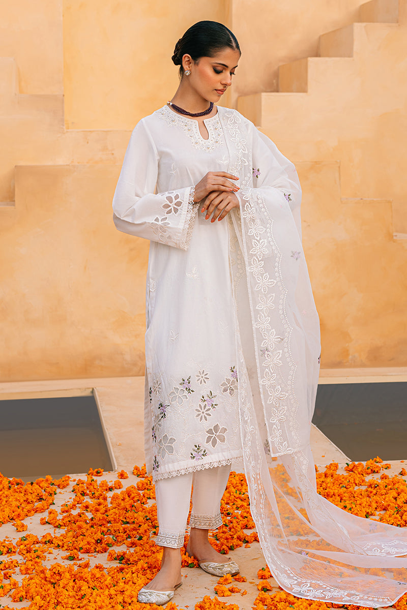 Cross Stitch | Eid Collection | MOONLIGHT FLO by Cross Stitch - Designer Dress - Type: Ladies Clothes - Available at Libayah - 100% Original