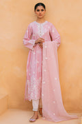 Cross Stitch | Eid Collection | PINK BREEZE by Cross Stitch - Designer Dress - Type: Ladies Clothes - Available at Libayah - 100% Original
