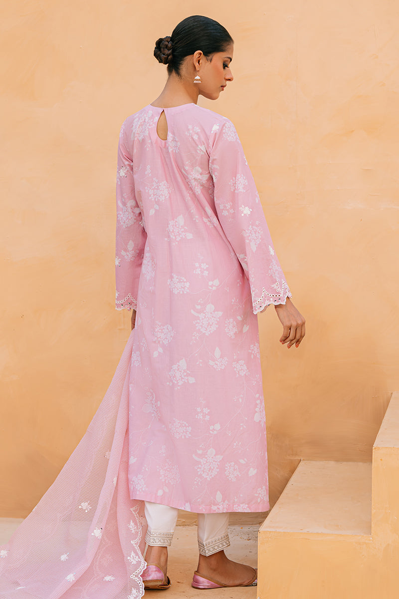 Cross Stitch | Eid Collection | PINK BREEZE by Cross Stitch - Designer Dress - Type: Ladies Clothes - Available at Libayah - 100% Original