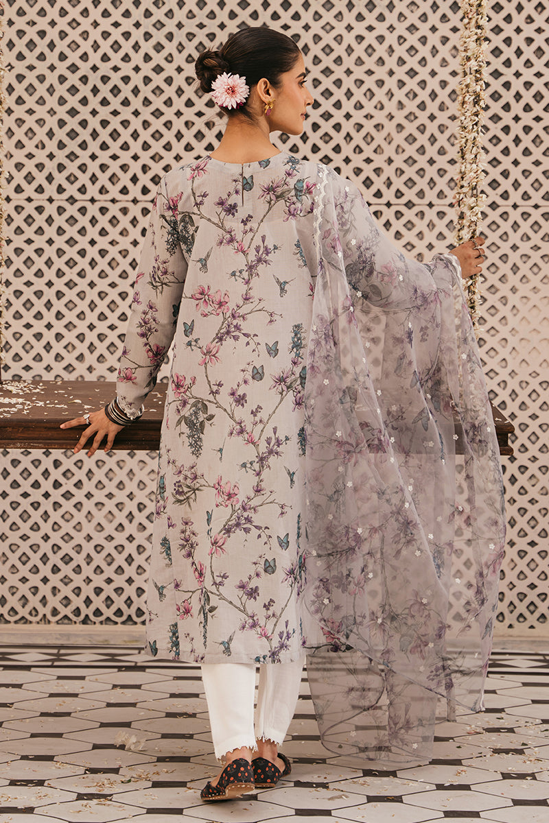 Cross Stitch | Eid Collection | PERIWINKLE PEARL by Cross Stitch - Designer Dress - Type: Ladies Clothes - Available at Libayah - 100% Original