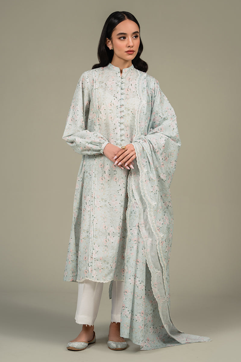Cross Stitch | Eid Collection | AQUA WHISPER by Cross Stitch - Designer Dress - Type: Ladies Clothes - Available at Libayah - 100% Original