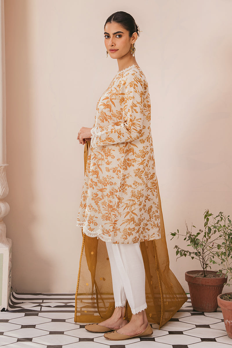 Cross Stitch | Eid Collection | RUSSET ZEAL by Cross Stitch - Designer Dress - Type: Ladies Clothes - Available at Libayah - 100% Original