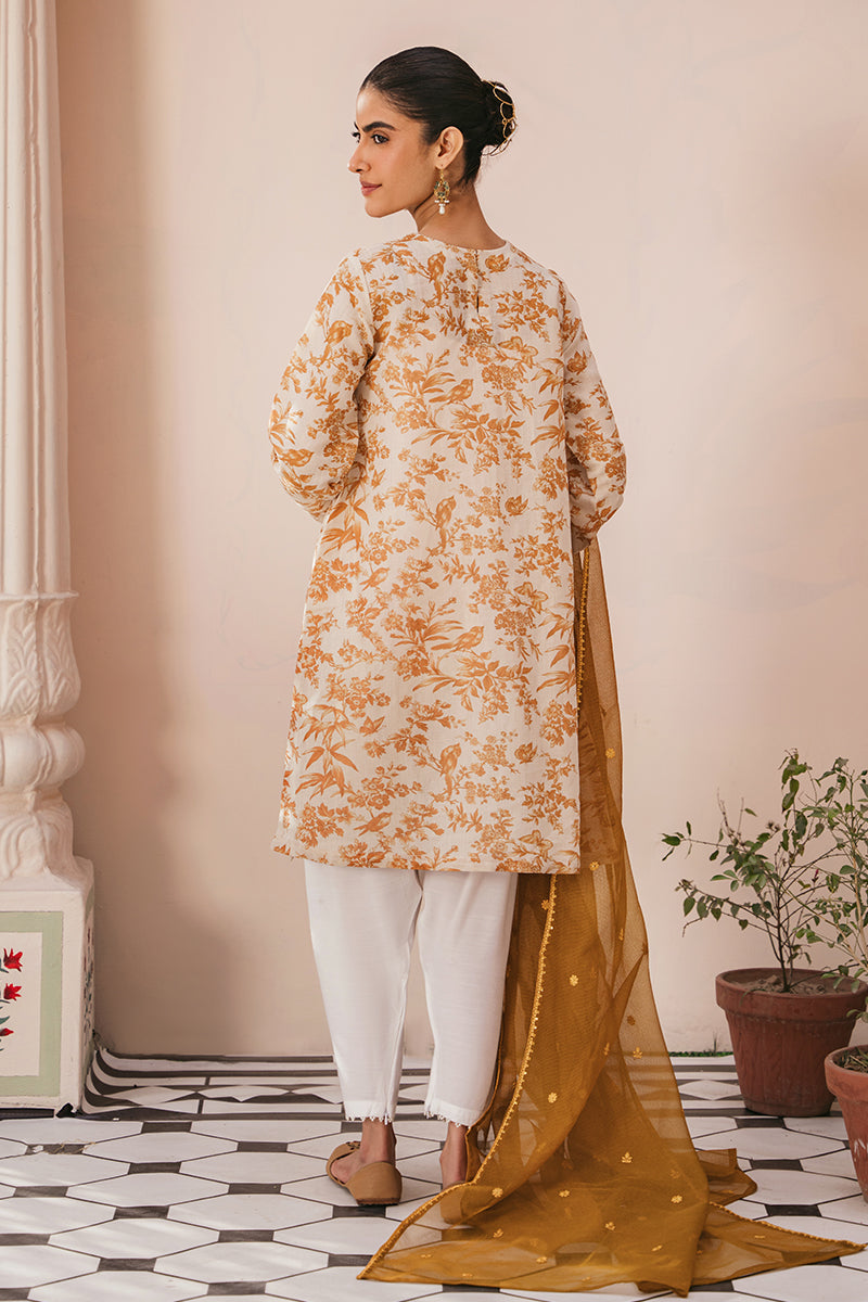 Cross Stitch | Eid Collection | RUSSET ZEAL by Cross Stitch - Designer Dress - Type: Ladies Clothes - Available at Libayah - 100% Original