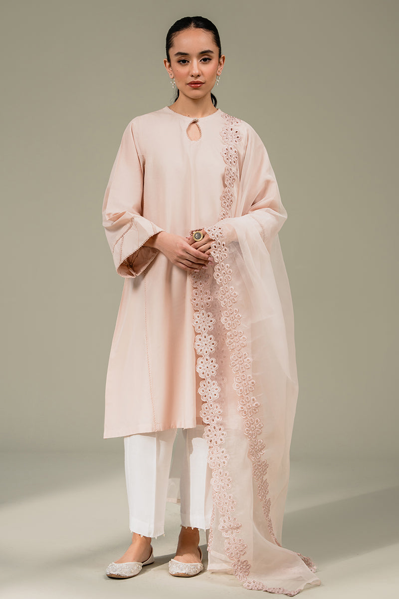 Cross Stitch | Eid Collection | PINK SHADOW by Cross Stitch - Designer Dress - Type: Ladies Clothes - Available at Libayah - 100% Original