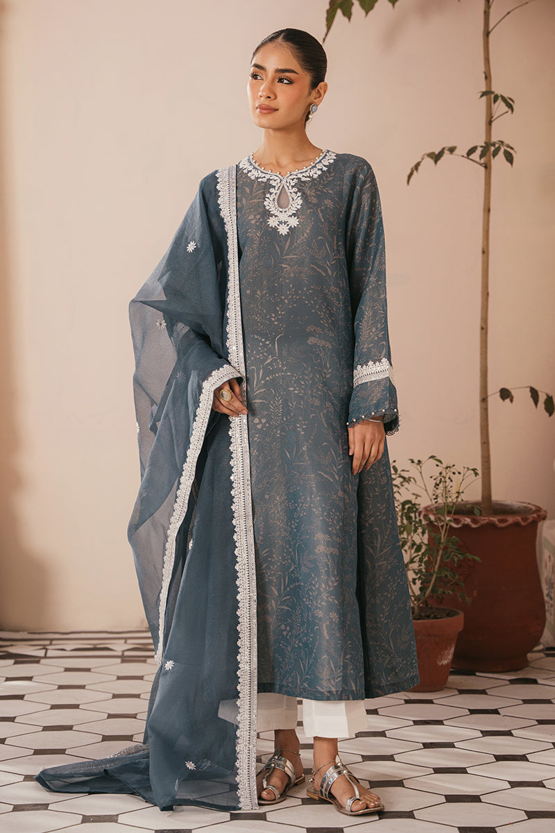 Cross Stitch | Eid Collection | MIDNIGHT SKY by Cross Stitch - Designer Dress - Type: Ladies Clothes - Available at Libayah - 100% Original