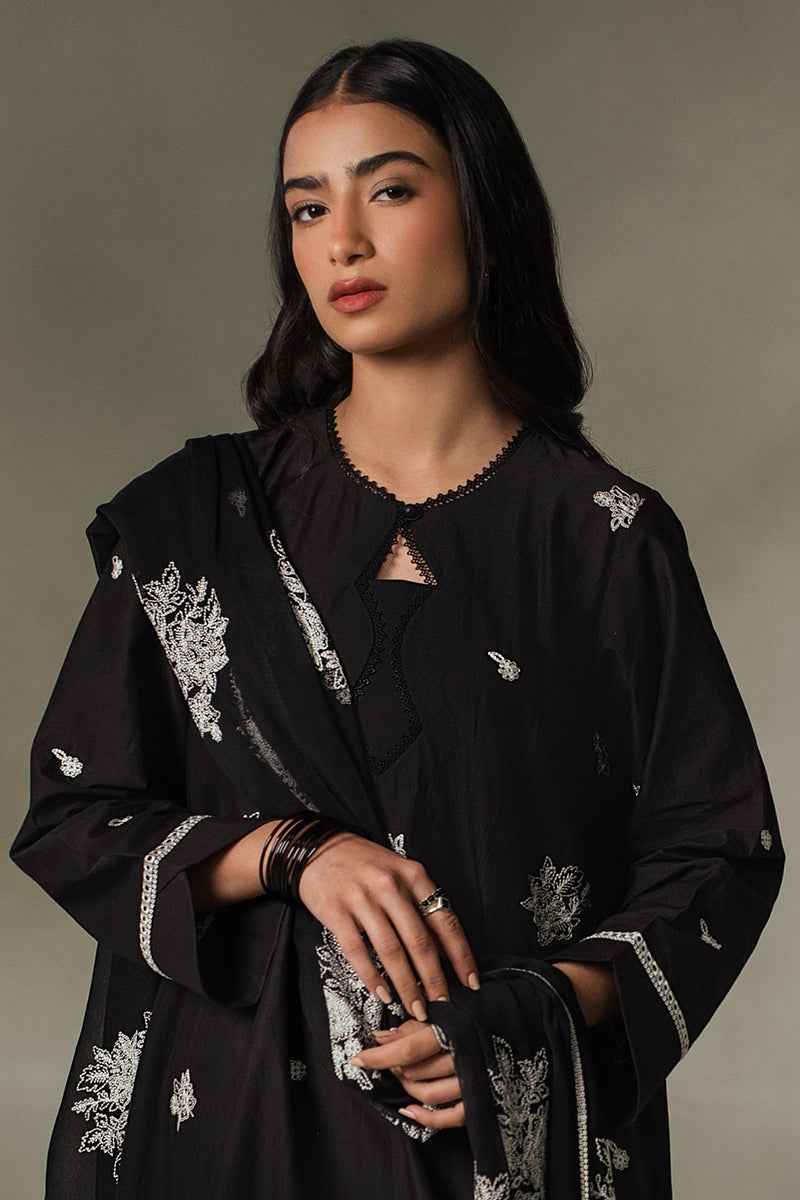 Cross Stitch | Eid Collection | MONOCHROMATIC by Cross Stitch - Designer Dress - Type: Ladies Clothes - Available at Libayah - 100% Original