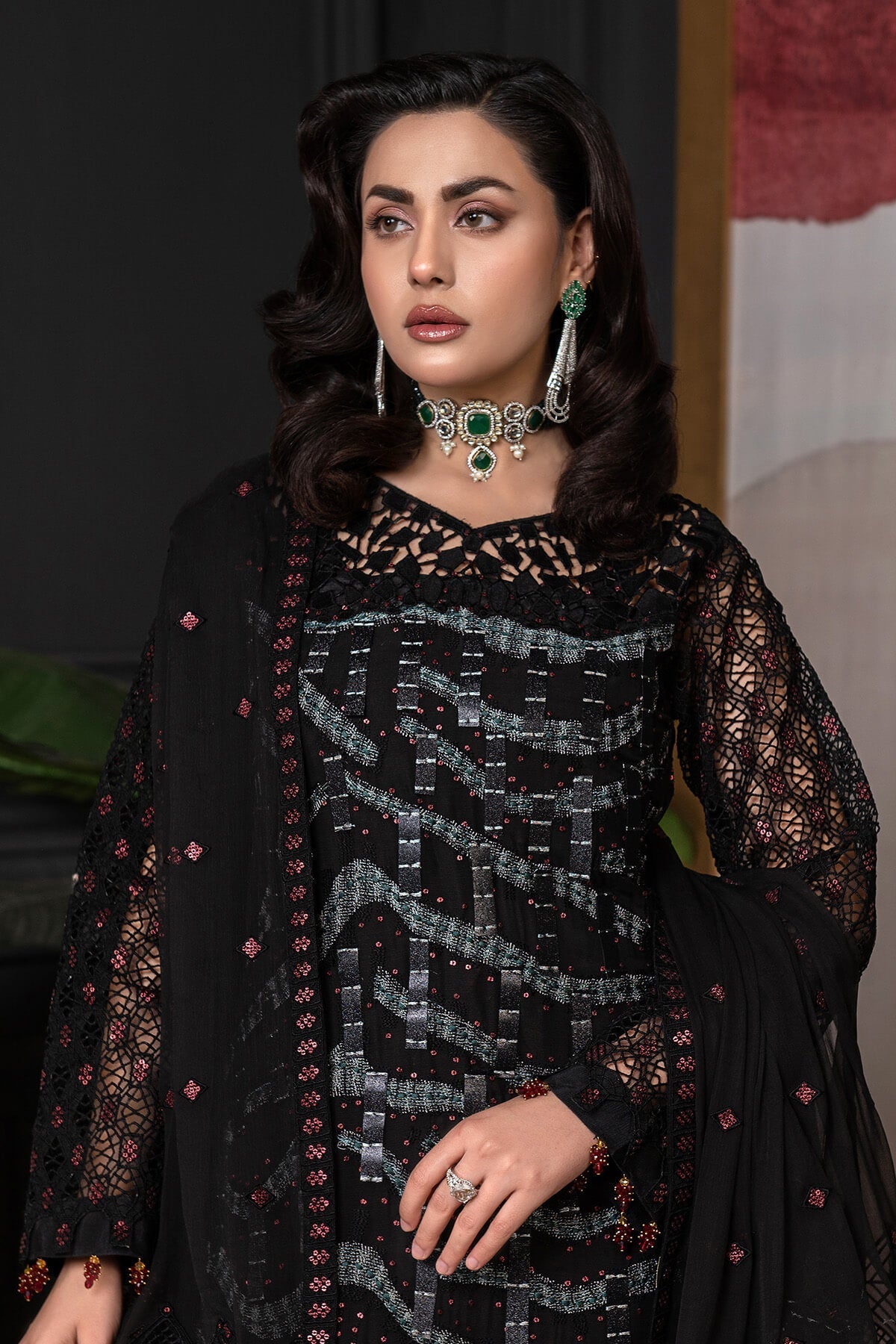 Janique | Luxury Collection 24 | D-018 Midnight Glamour by Janique - Designer Dress - Type: Ladies Clothes - Available at Libayah - 100% Original
