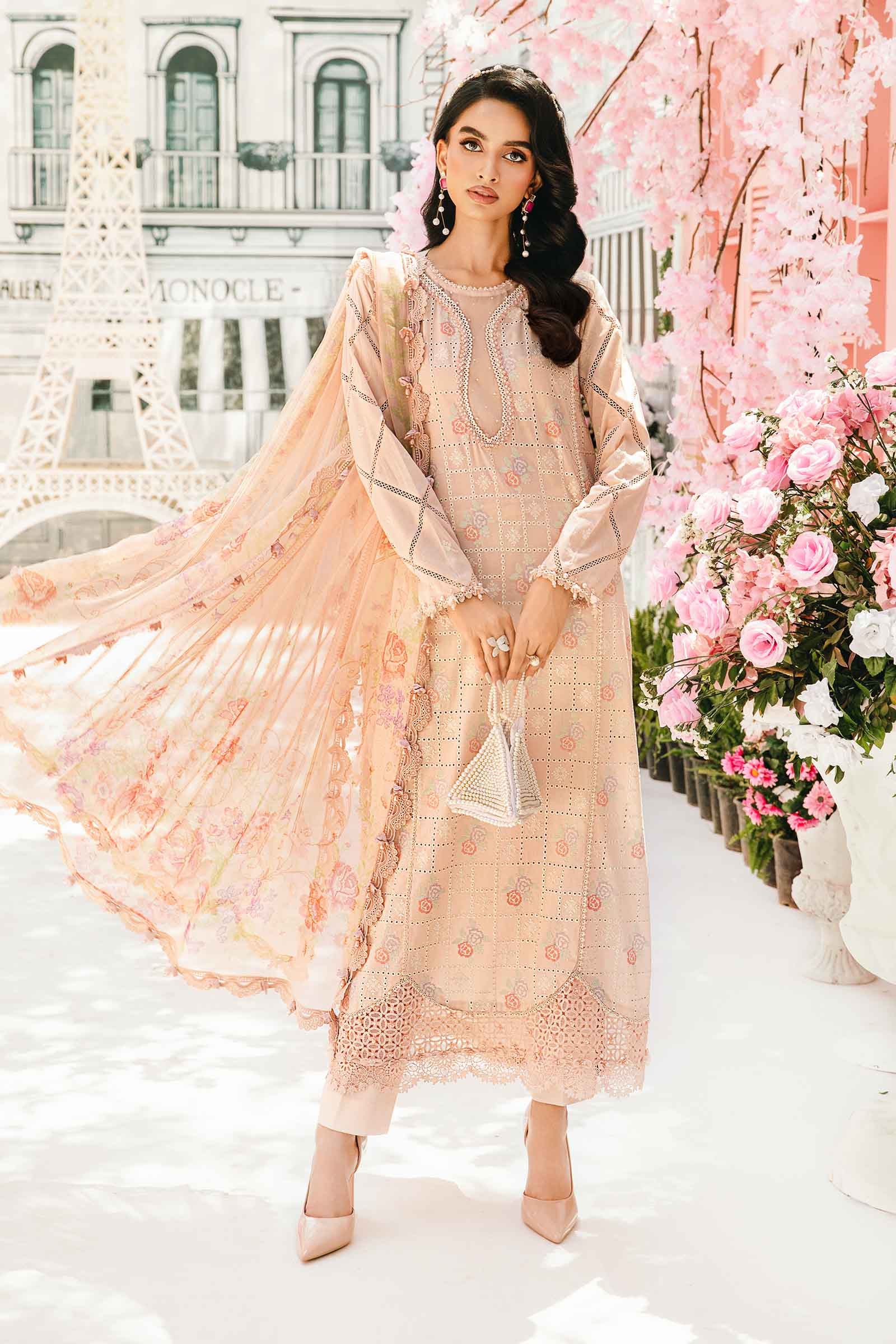 Maria B | M Prints Summer 25 | MPT-2601-A by Maria B - Designer Dress - Type: Ladies Clothes - Available at Libayah - 100% Original