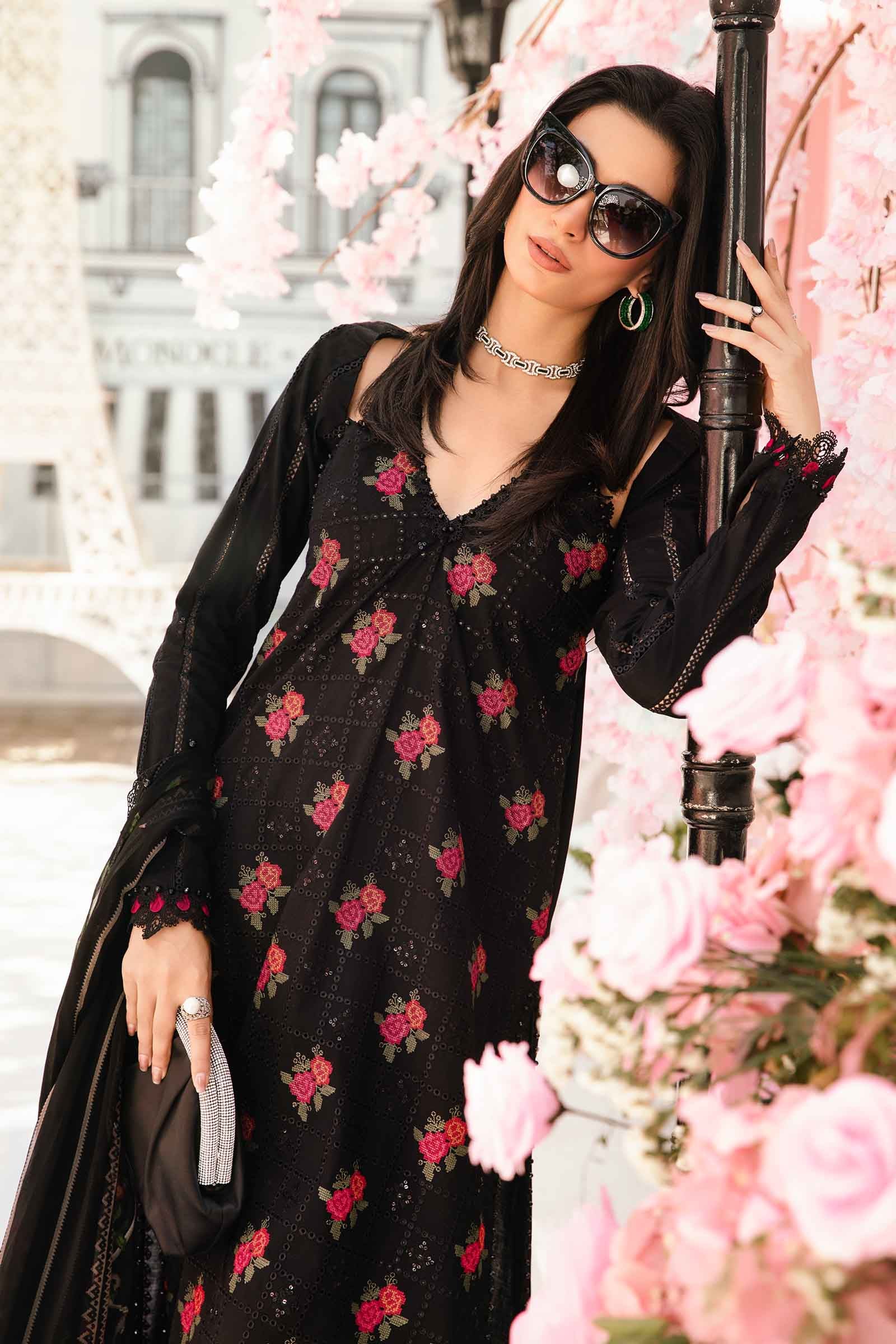 Maria B | M Prints Summer 25 | MPT-2601-B by Maria B - Designer Dress - Type: Ladies Clothes - Available at Libayah - 100% Original