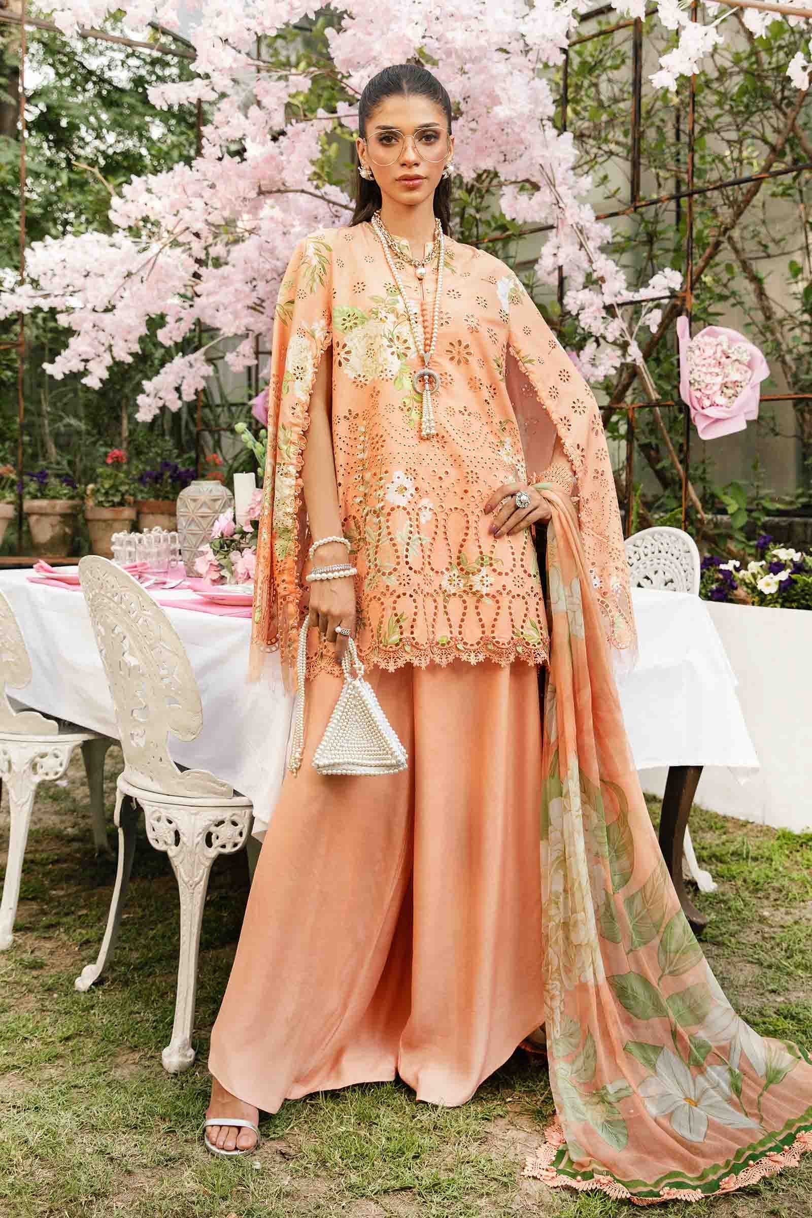 Maria B | M Prints Summer 25 | MPT-2602-A by Maria B - Designer Dress - Type: Ladies Clothes - Available at Libayah - 100% Original