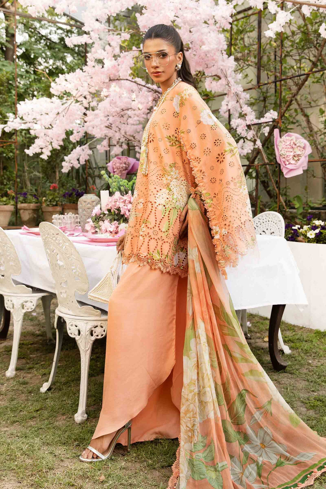 Maria B | M Prints Summer 25 | MPT-2602-A by Maria B - Designer Dress - Type: Ladies Clothes - Available at Libayah - 100% Original