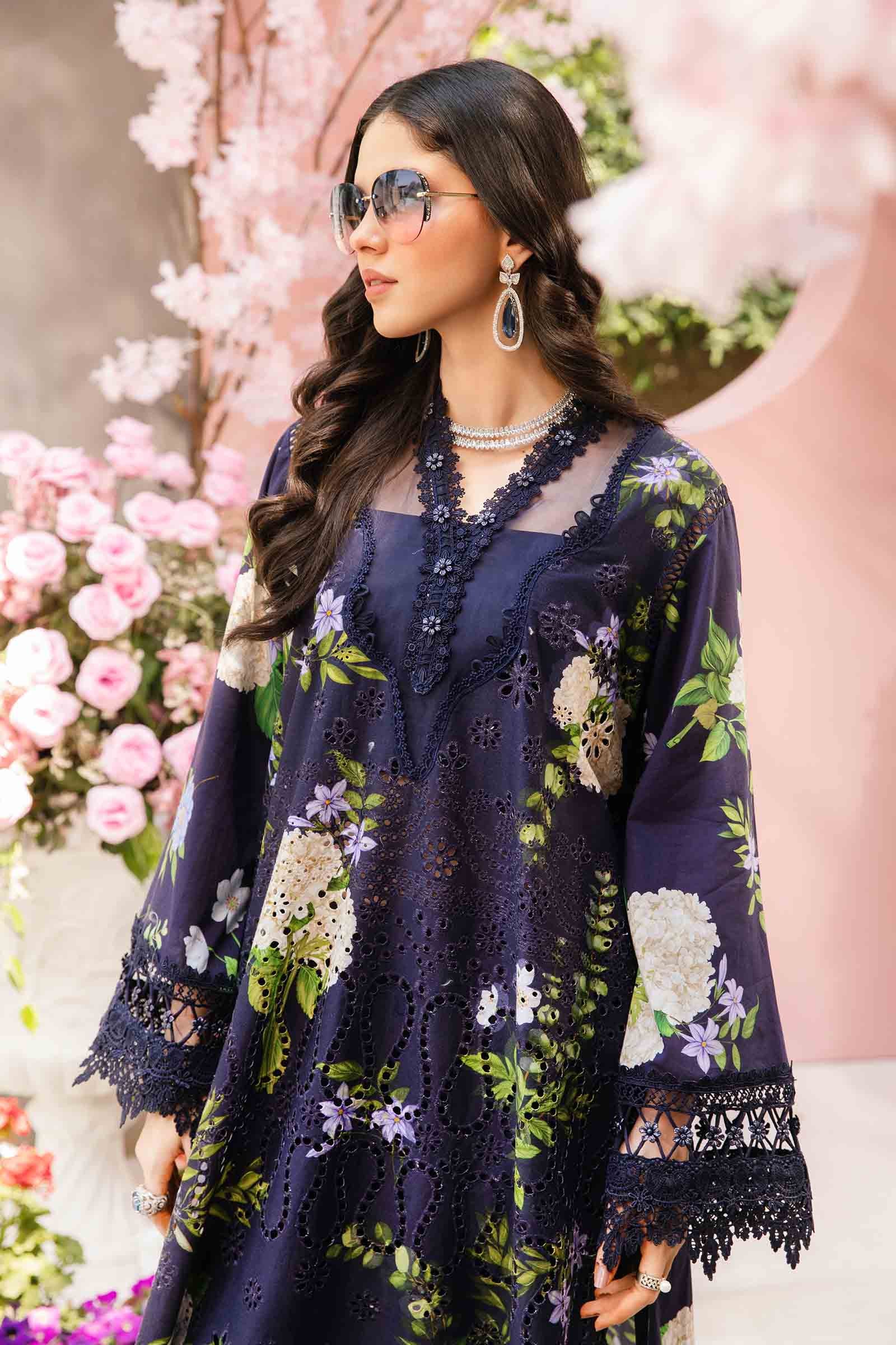 Maria B | M Prints Summer 25 | MPT-2602-B by Maria B - Designer Dress - Type: Ladies Clothes - Available at Libayah - 100% Original