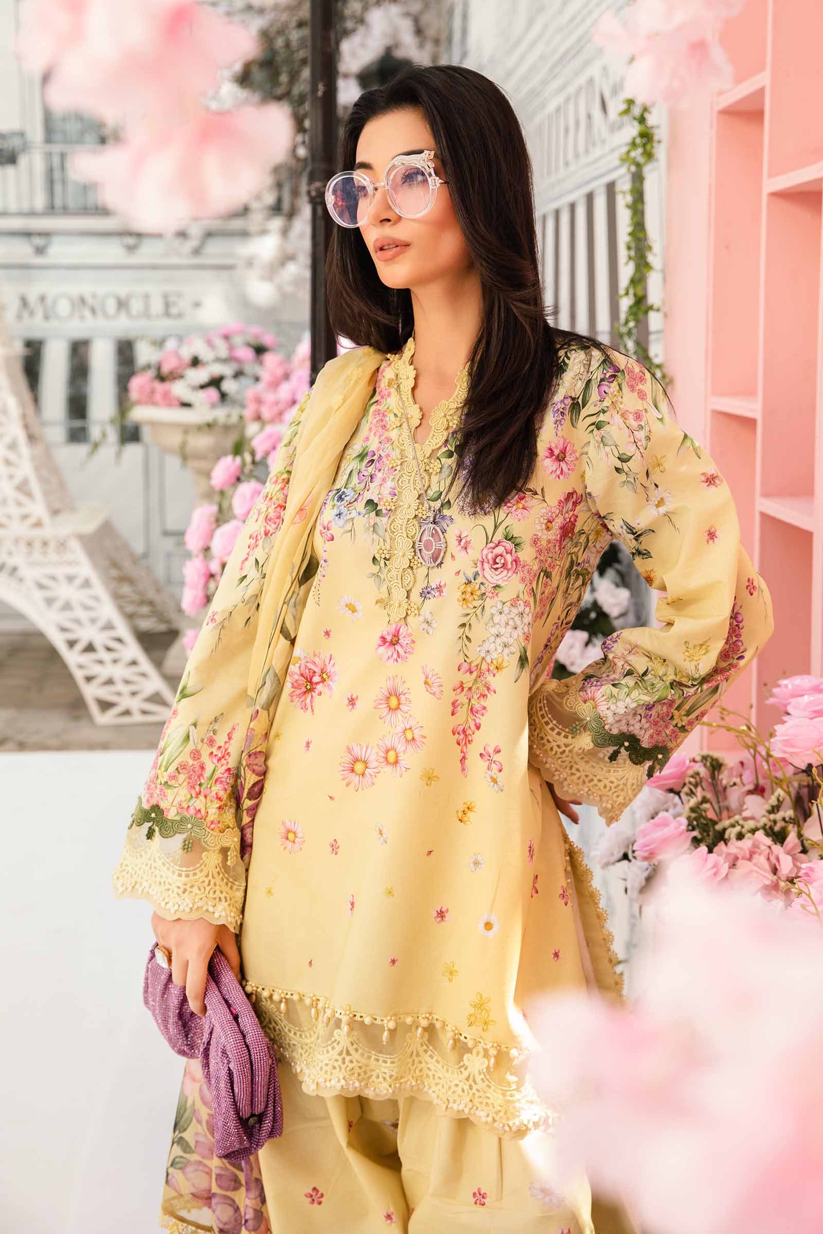 Maria B | M Prints Summer 25 | MPT-2603-A by Maria B - Designer Dress - Type: Ladies Clothes - Available at Libayah - 100% Original