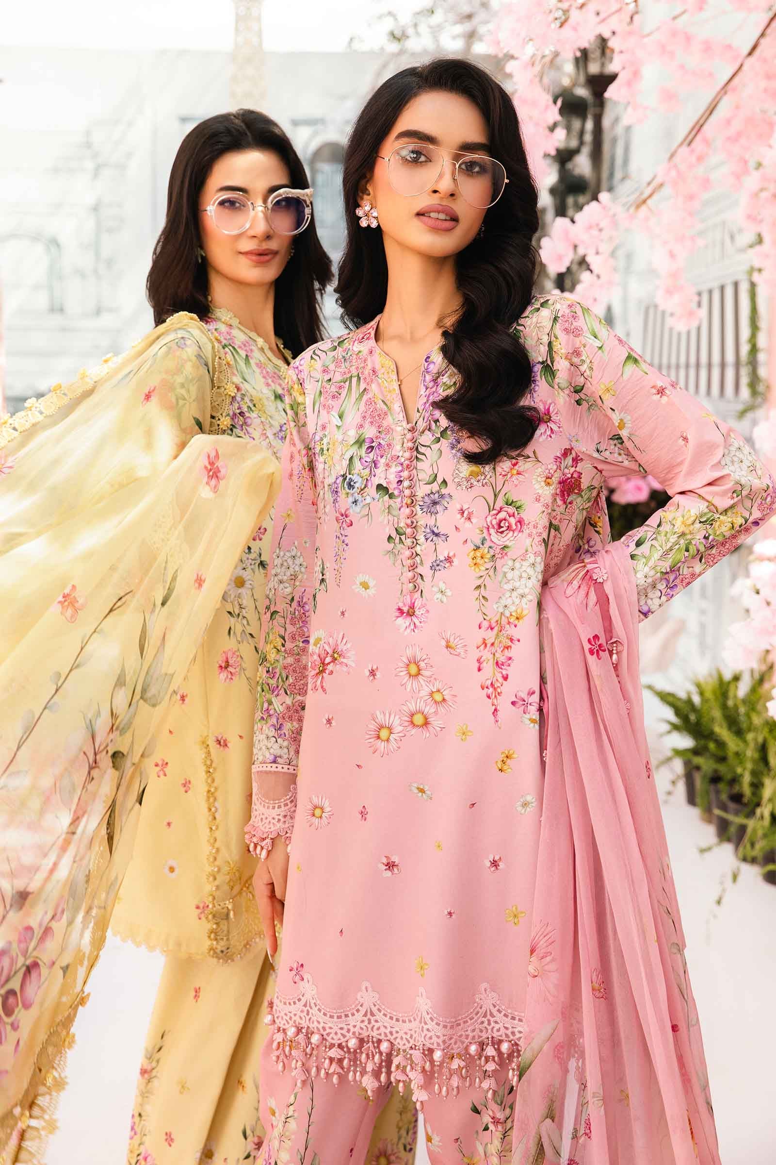 Maria B | M Prints Summer 25 | MPT-2603-A by Maria B - Designer Dress - Type: Ladies Clothes - Available at Libayah - 100% Original