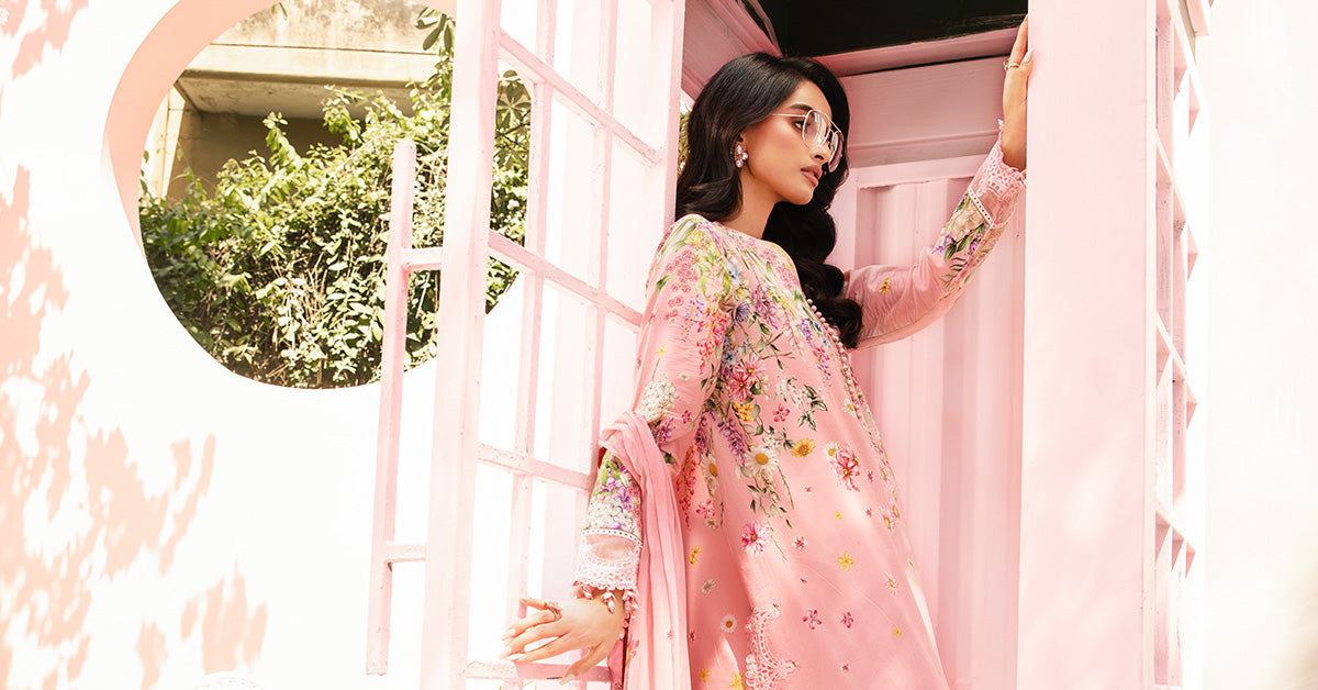 Maria B | M Prints Summer 25 | MPT-2603-B by Maria B - Designer Dress - Type: Ladies Clothes - Available at Libayah - 100% Original