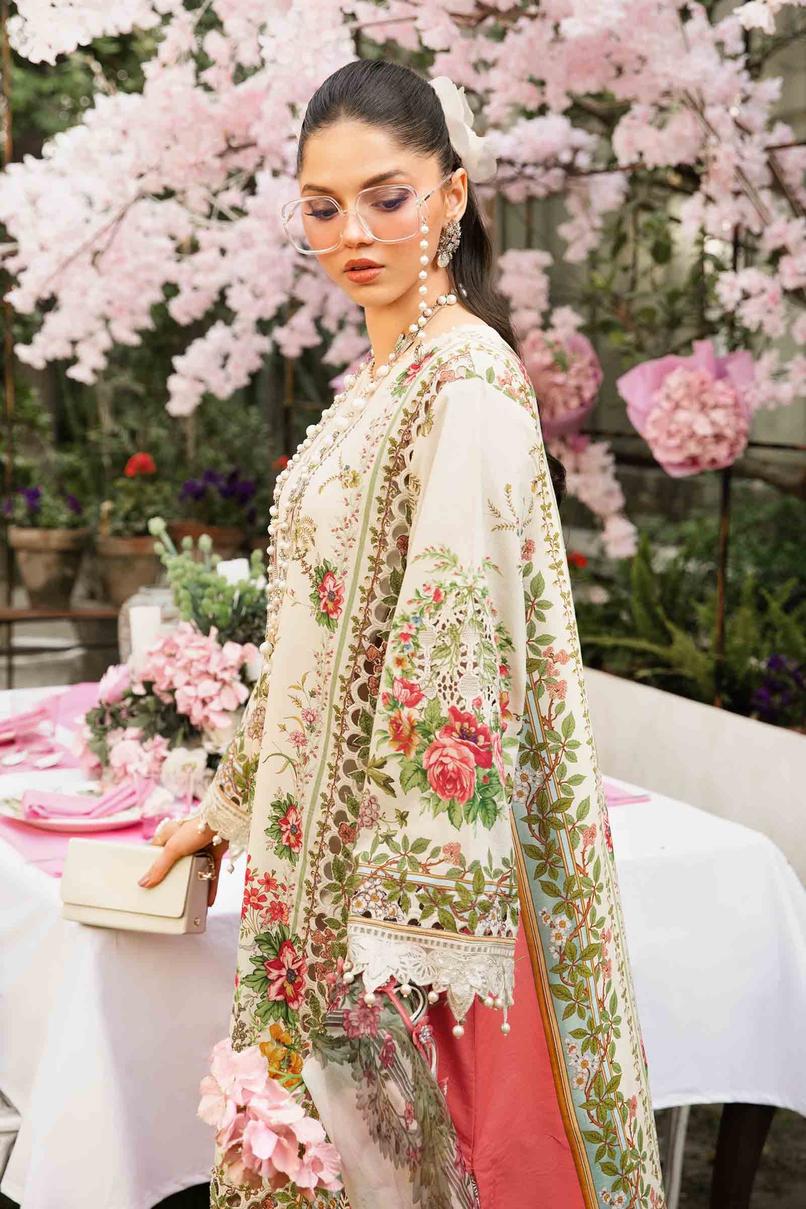 Maria B | M Prints Summer 25 | MPT-2605-A by Maria B - Designer Dress - Type: Ladies Clothes - Available at Libayah - 100% Original