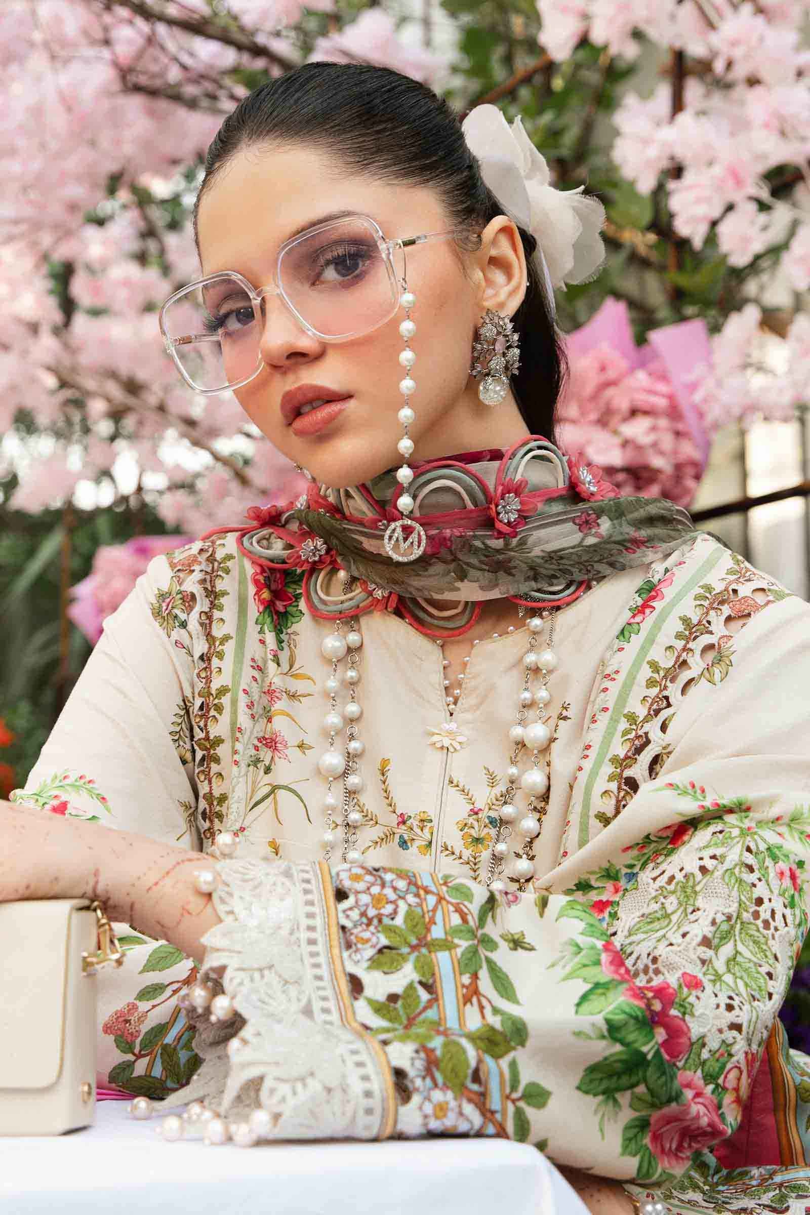 Maria B | M Prints Summer 25 | MPT-2605-A by Maria B - Designer Dress - Type: Ladies Clothes - Available at Libayah - 100% Original