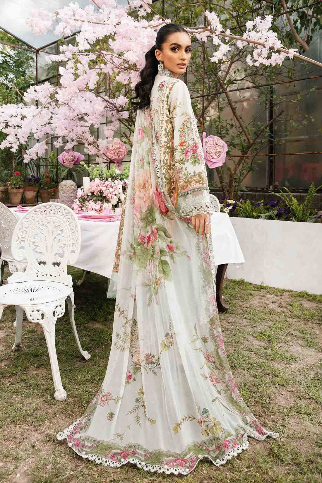 Maria B | M Prints Summer 25 | MPT-2605-B by Maria B - Designer Dress - Type: Ladies Clothes - Available at Libayah - 100% Original