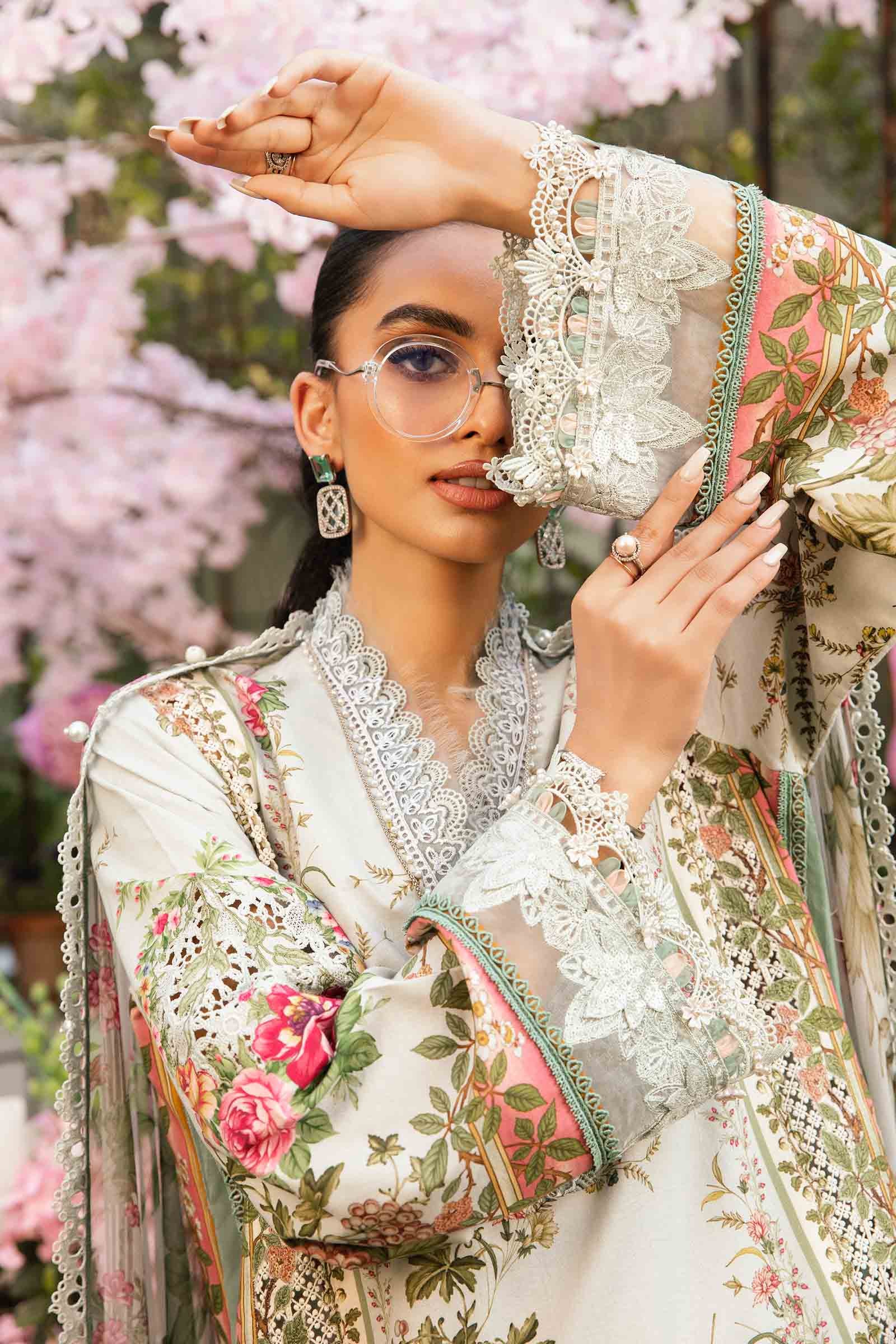 Maria B | M Prints Summer 25 | MPT-2605-B by Maria B - Designer Dress - Type: Ladies Clothes - Available at Libayah - 100% Original