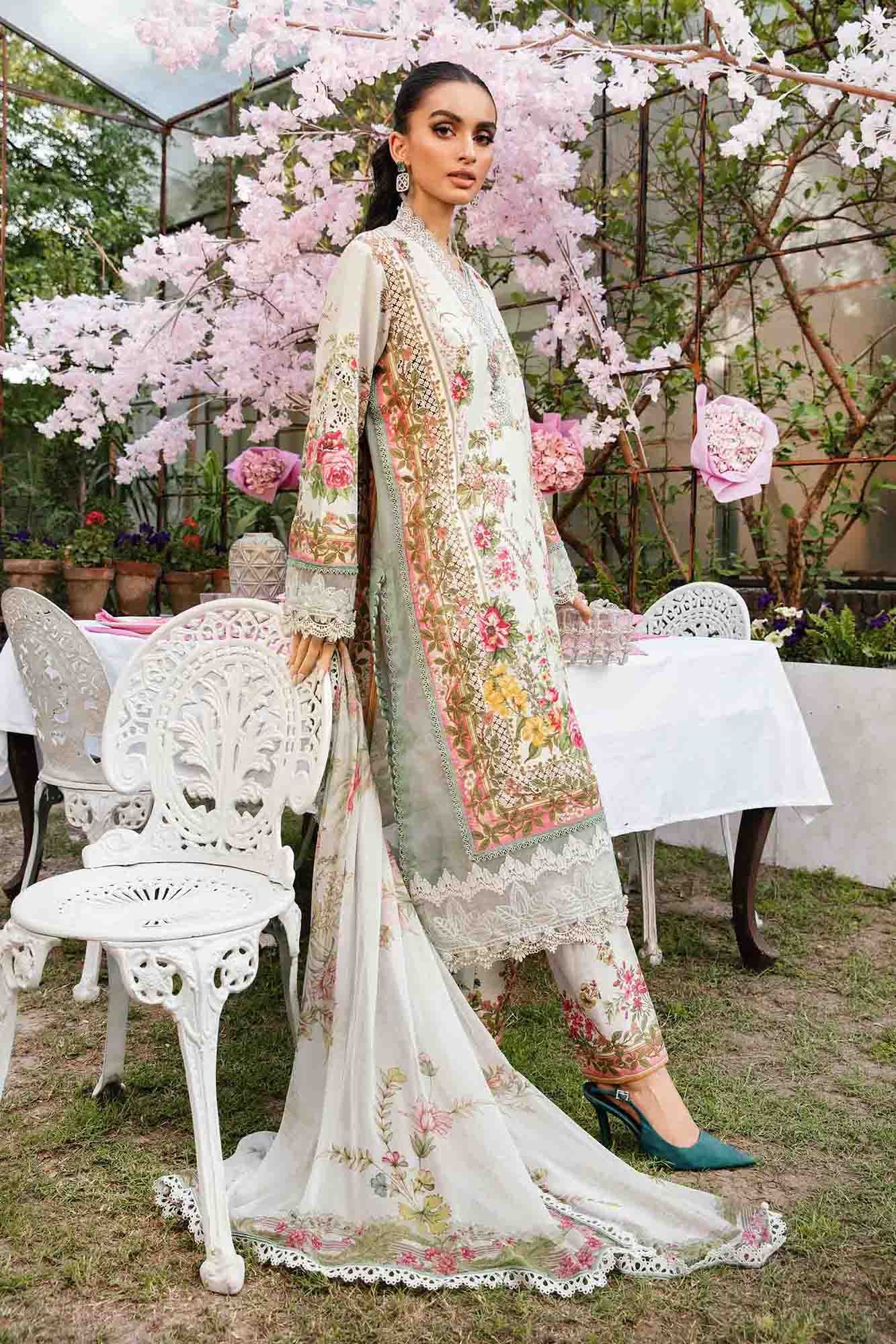 Maria B | M Prints Summer 25 | MPT-2605-B by Maria B - Designer Dress - Type: Ladies Clothes - Available at Libayah - 100% Original