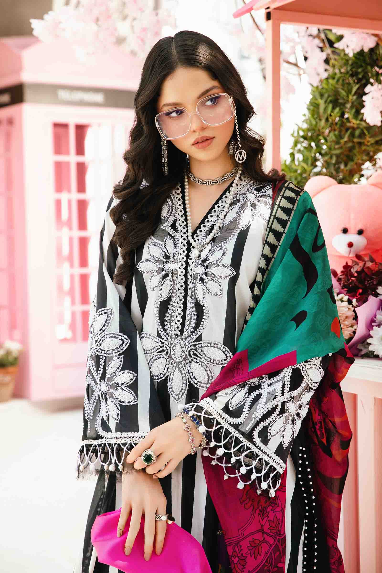 Maria B | M Prints Summer 25 | MPT-2609-B by Maria B - Designer Dress - Type: Ladies Clothes - Available at Libayah - 100% Original