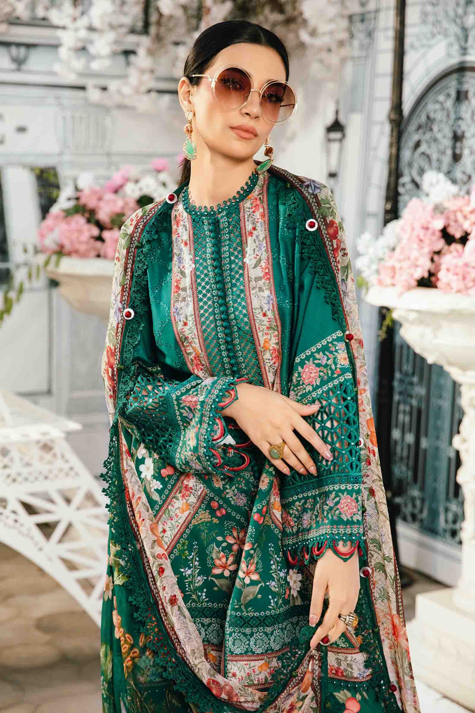 Maria B | M Prints Summer 25 | MPT-2610-A by Maria B - Designer Dress - Type: Ladies Clothes - Available at Libayah - 100% Original
